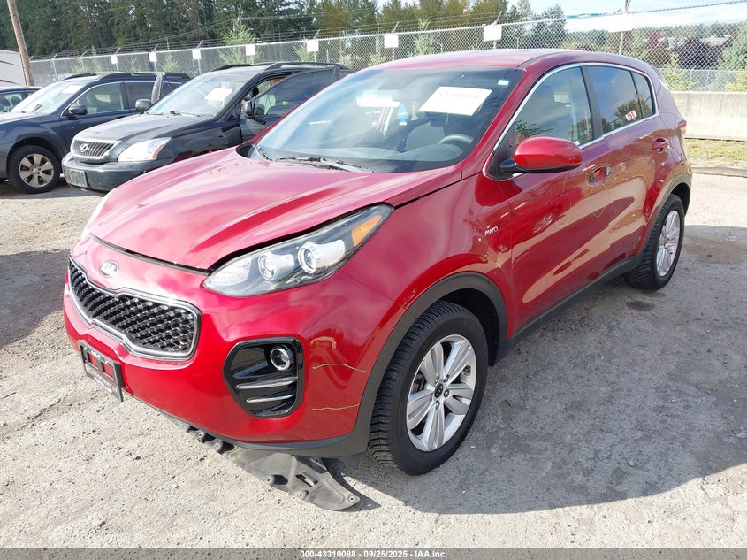 2018 KIA SPORTAGE LX - KNDPMCAC7J7331941