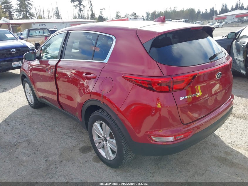 2018 KIA SPORTAGE LX - KNDPMCAC7J7331941