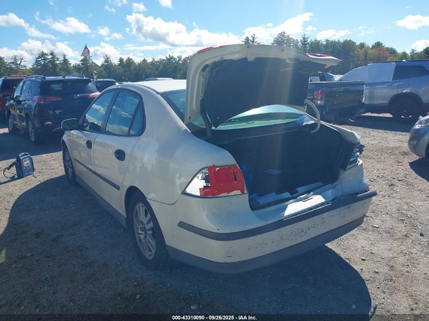 2005 Saab 9-3 Linear VIN: YS3FB49SX51053167 Lot: 43310090