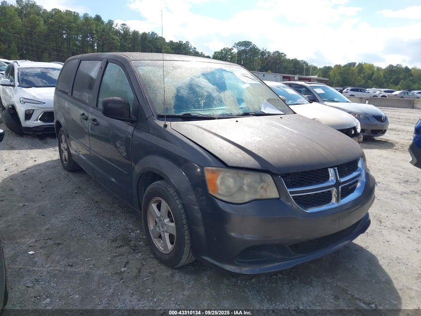 2C4RDGCGXCR275186 2012 Dodge Grand Caravan Sxt auction photo 1