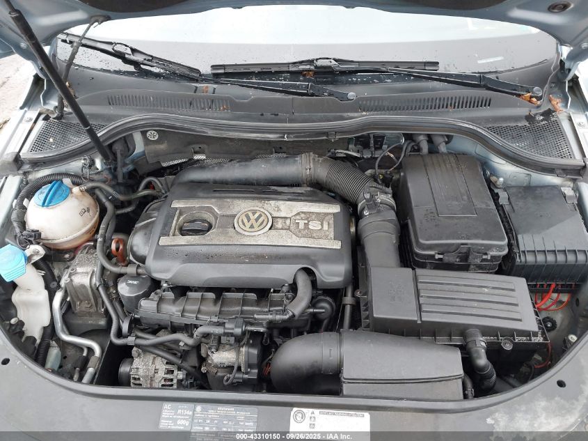 2011 Volkswagen Cc Sport VIN: WVWNP7AN3BE704266 Lot: 43310150