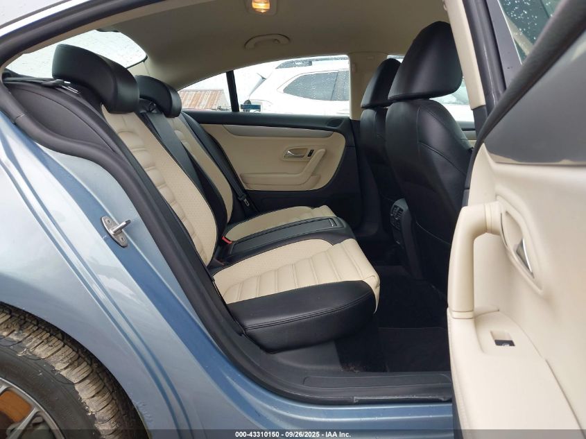 2011 Volkswagen Cc Sport VIN: WVWNP7AN3BE704266 Lot: 43310150