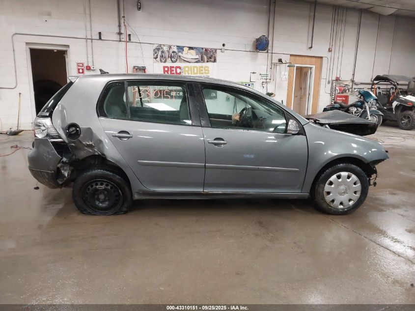 2007 Volkswagen Rabbit 4-Door VIN: WVWDS71K17W214667 Lot: 43310151