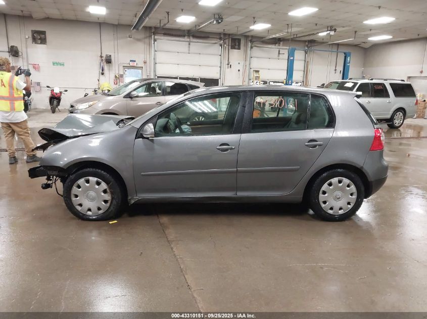 2007 Volkswagen Rabbit 4-Door VIN: WVWDS71K17W214667 Lot: 43310151