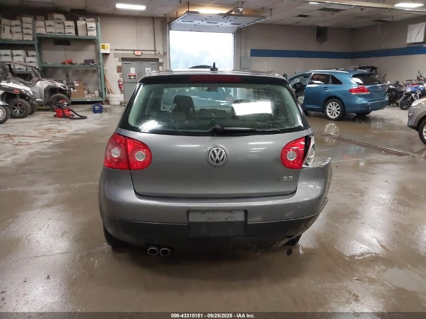 2007 Volkswagen Rabbit 4-Door VIN: WVWDS71K17W214667 Lot: 43310151