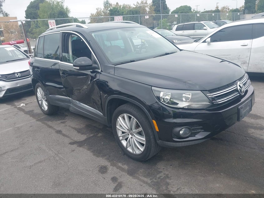 2015 VOLKSWAGEN TIGUAN SE - WVGAV7AX5FW509237