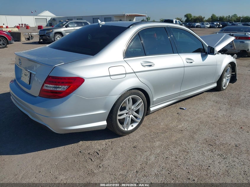 WDDGF4HB2DR301287 2013 MERCEDES-BENZ C-KLASSE photo no. 4