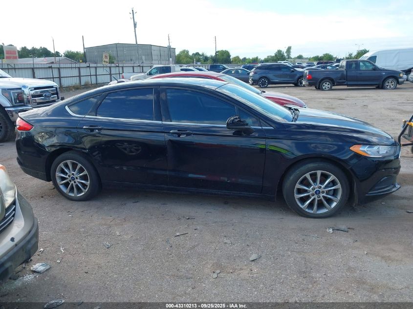 2017 Ford Fusion Se VIN: 3FA6P0HD8HR246938 Lot: 43310213