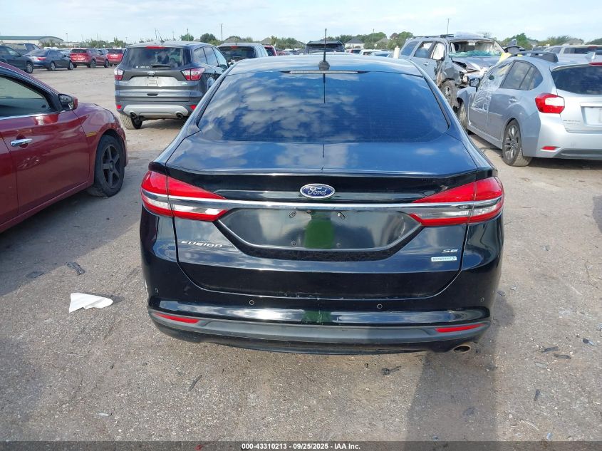 2017 Ford Fusion Se VIN: 3FA6P0HD8HR246938 Lot: 43310213