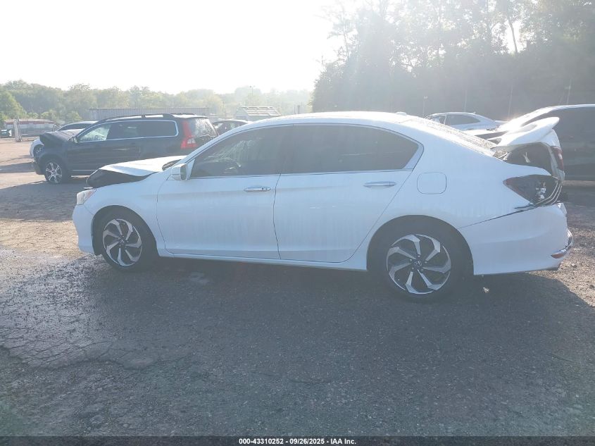 2017 Honda Accord Ex-L V6 VIN: 1HGCR3F80HA012481 Lot: 43310252