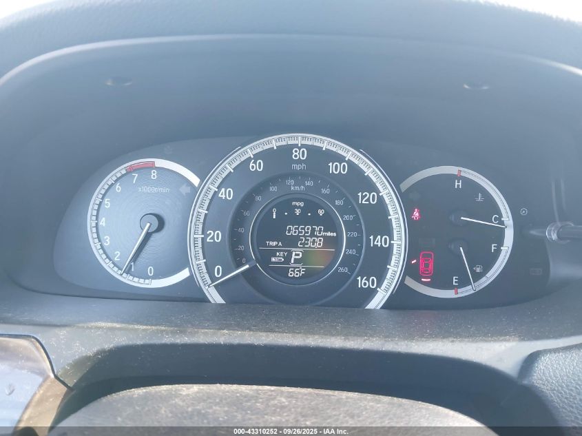 2017 Honda Accord Ex-L V6 VIN: 1HGCR3F80HA012481 Lot: 43310252