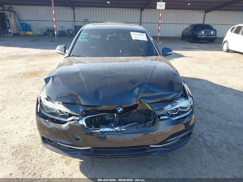 2017 BMW 330I xDrive VIN: WBA8D9G31HNU62610 Lot: 43310255