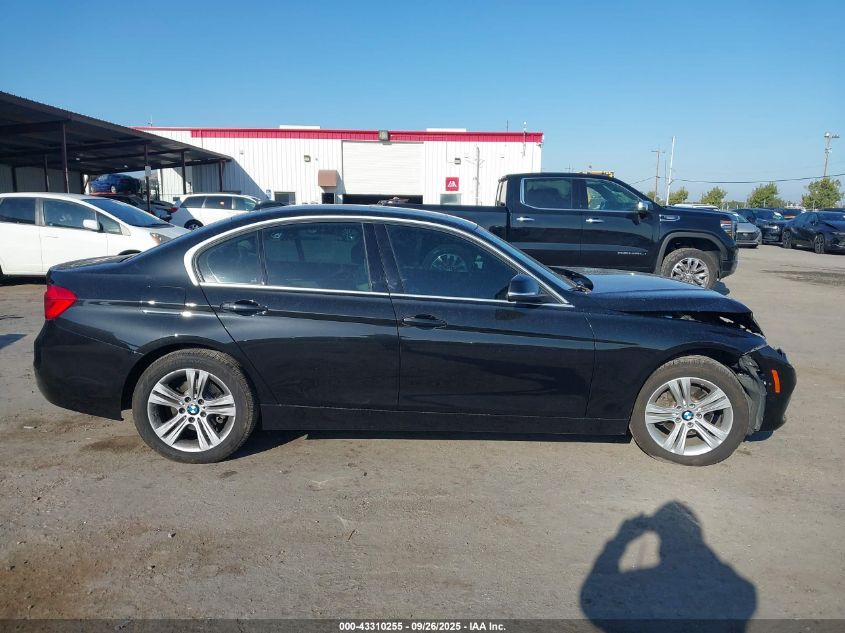 2017 BMW 330I xDrive VIN: WBA8D9G31HNU62610 Lot: 43310255