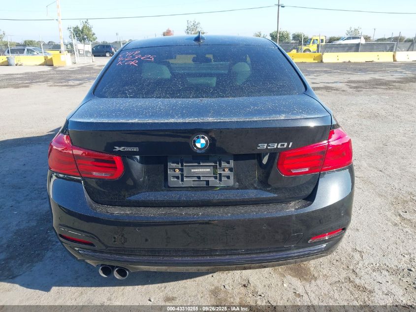 2017 BMW 330I xDrive VIN: WBA8D9G31HNU62610 Lot: 43310255