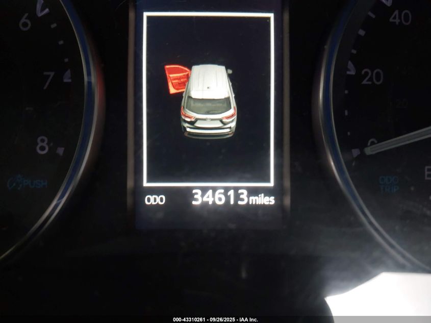 2019 Toyota Highlander Se VIN: 5TDKZRFH7KS348958 Lot: 43310261