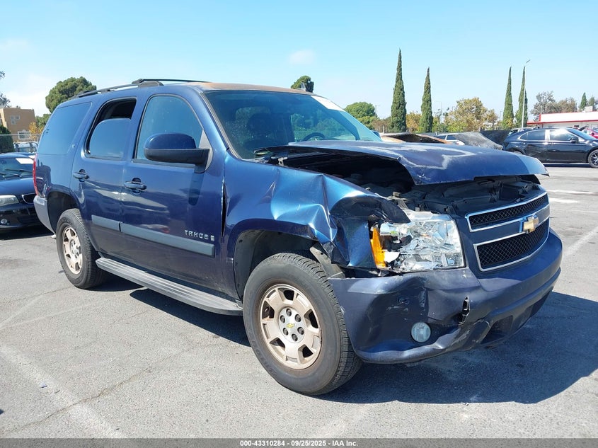 1GNFC13017R197650 2007 Chevrolet Tahoe Lt auction photo 1