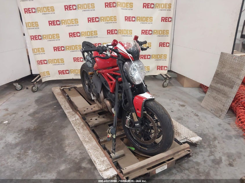 ZDM1RBZW3JB025238 2018 Ducati Monster 1200 R auction photo 1