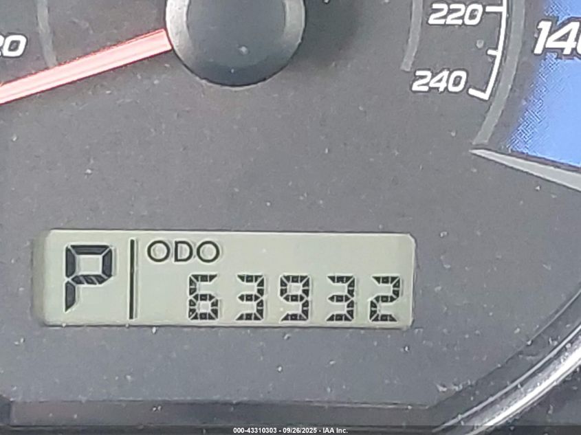 2009 Subaru Forester 2.5X VIN: JF2SH616X9H772111 Lot: 43310303