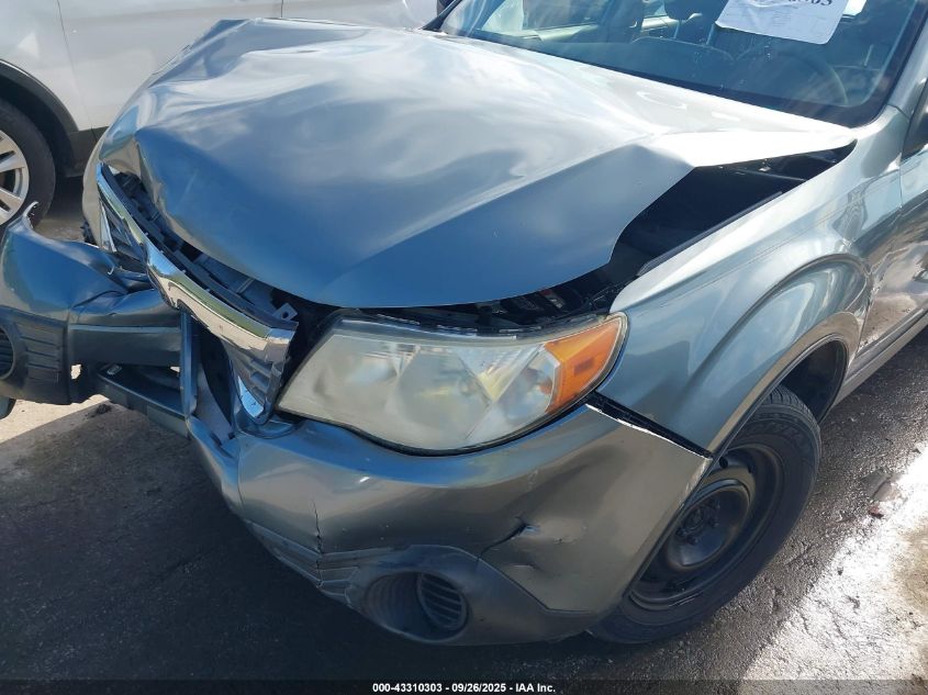 2009 Subaru Forester 2.5X VIN: JF2SH616X9H772111 Lot: 43310303