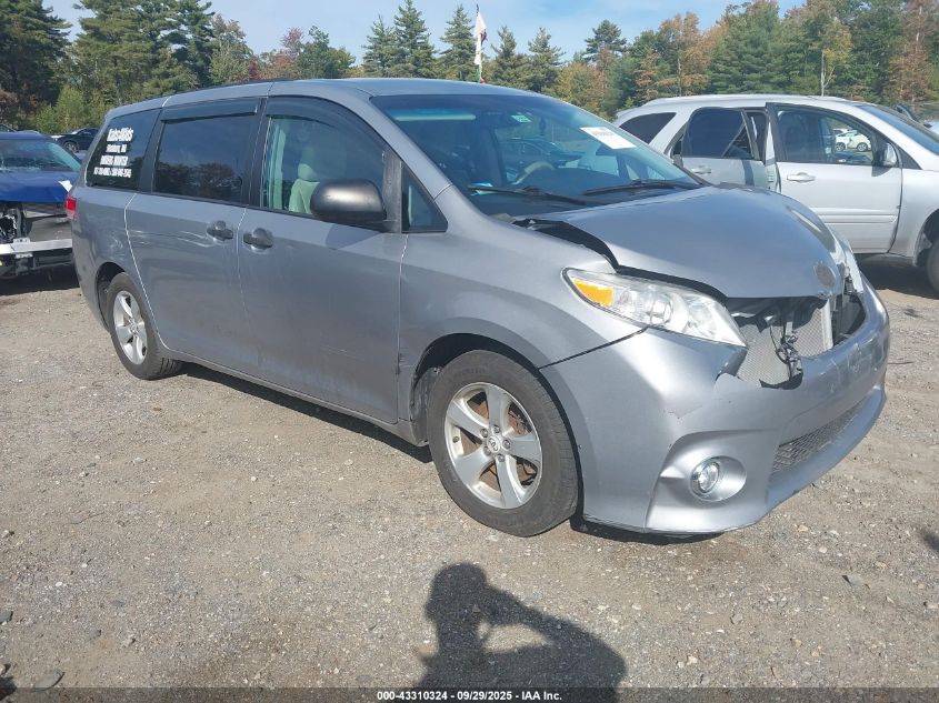 TOYOTA SIENNA BASE V6 7 PASSENGER
