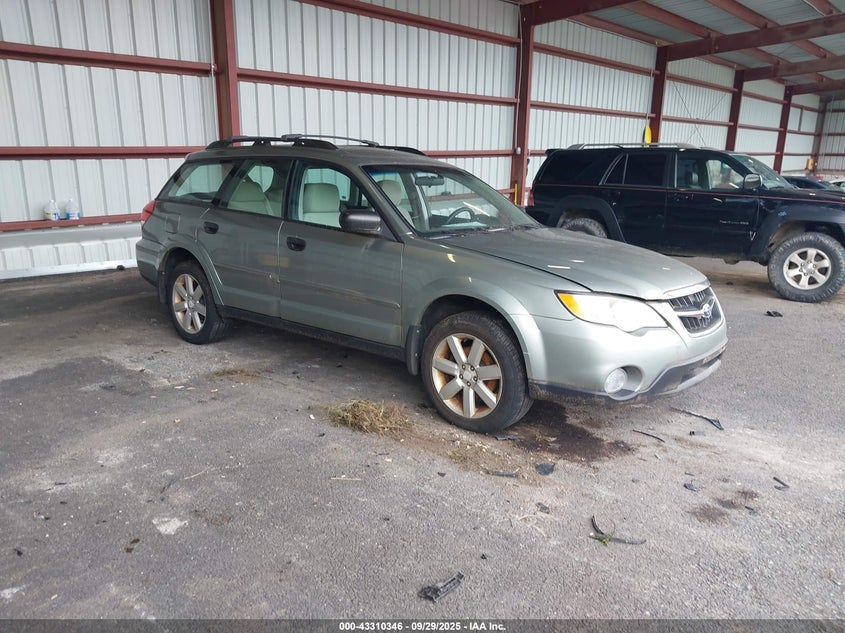 4S4BP61C797338995 2009 Subaru Outback 2.5I auction photo 1