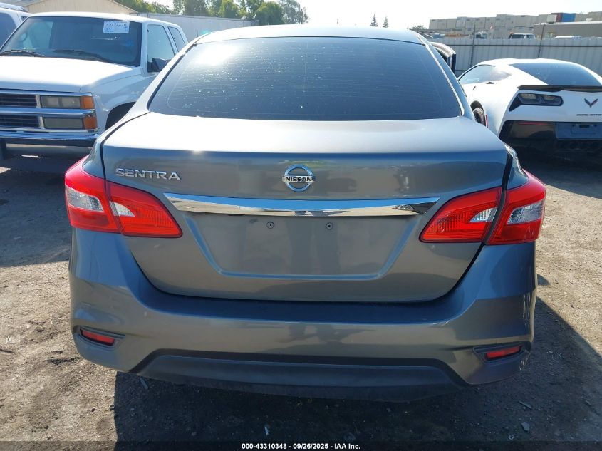 2018 Nissan Sentra S VIN: 3N1AB7AP5JY293231 Lot: 43310348