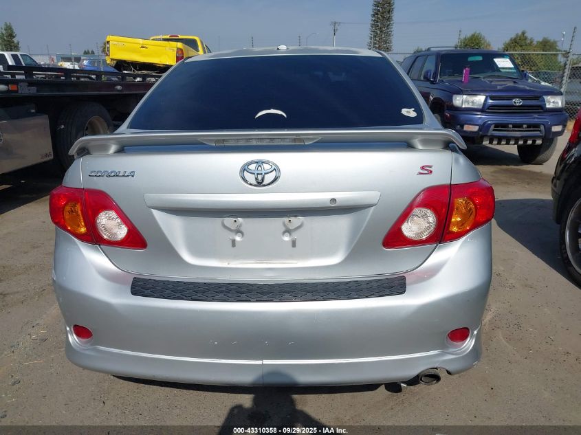 2009 Toyota Corolla S VIN: 1NXBU40E39Z008692 Lot: 43310358