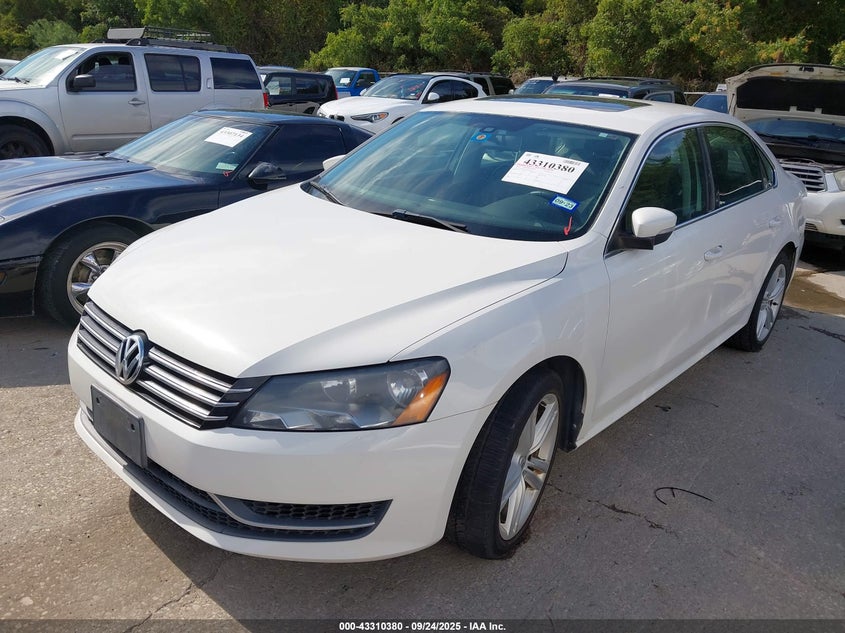 2014 VOLKSWAGEN PASSAT 1.8T SE 1VWBT7A34EC050694