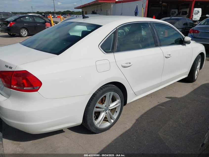 2014 VOLKSWAGEN PASSAT 1.8T SE 1VWBT7A34EC050694
