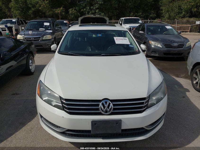 2014 VOLKSWAGEN PASSAT 1.8T SE 1VWBT7A34EC050694