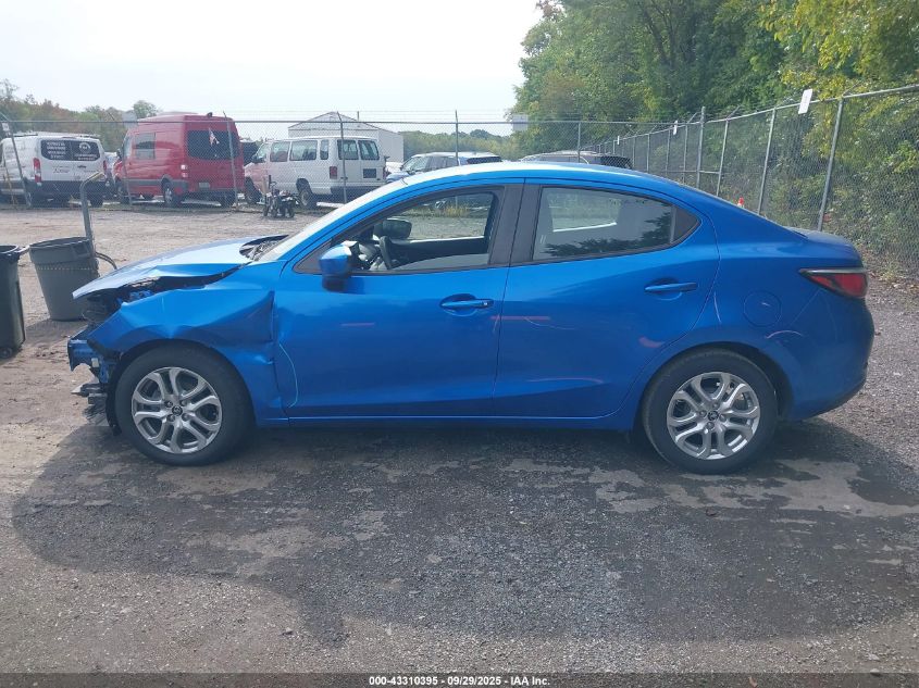 2017 Toyota Yaris Ia VIN: 3MYDLBYV2HY168522 Lot: 43310395