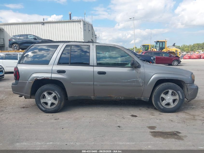 2006 Chevrolet Trailblazer Ls VIN: 1GNDT13S062105346 Lot: 43310400