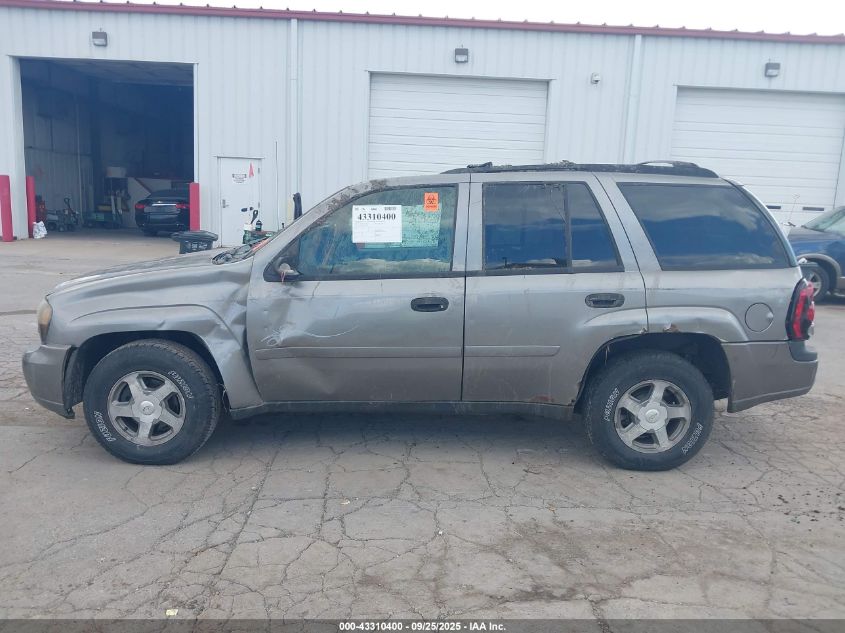 2006 Chevrolet Trailblazer Ls VIN: 1GNDT13S062105346 Lot: 43310400