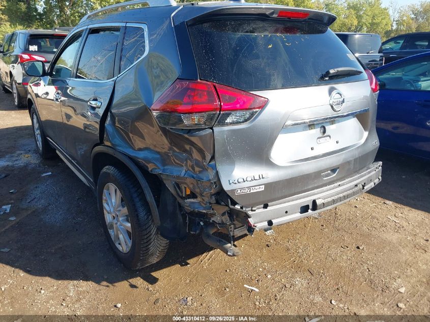 2019 Nissan Rogue Sv VIN: KNMAT2MT6KP533475 Lot: 43310412