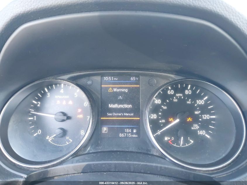 2019 Nissan Rogue Sv VIN: KNMAT2MT6KP533475 Lot: 43310412