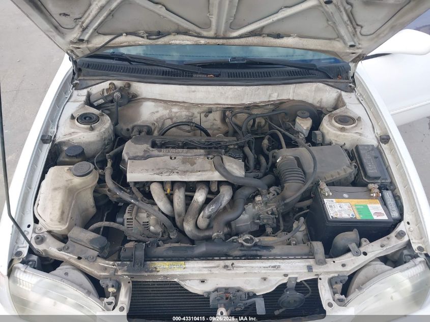 1998 Toyota Corolla Le VIN: 1NXBR18E8WZ127466 Lot: 43310415