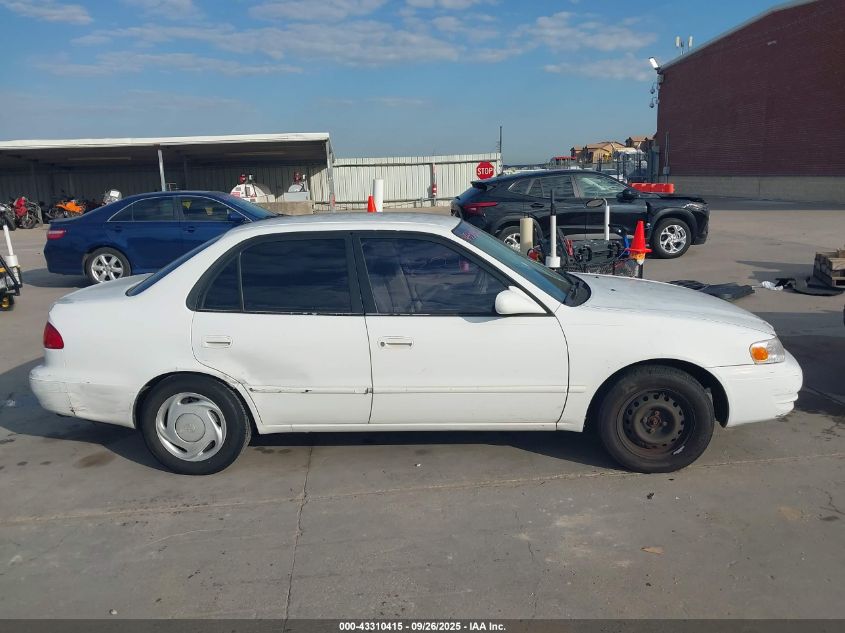 1998 Toyota Corolla Le VIN: 1NXBR18E8WZ127466 Lot: 43310415