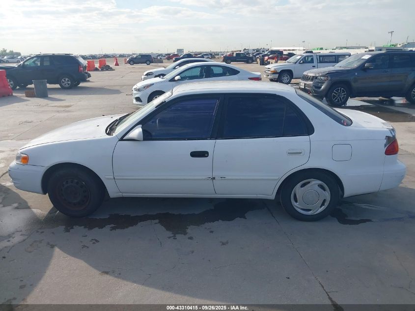 1998 Toyota Corolla Le VIN: 1NXBR18E8WZ127466 Lot: 43310415