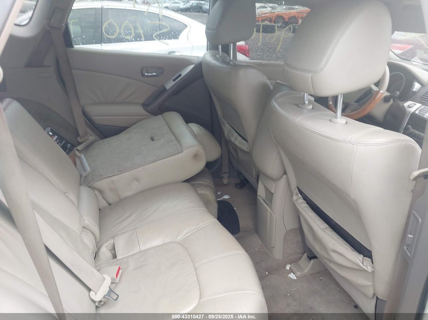 JN8AZ18U39W031068 2009 NISSAN MURANO photo no. 8
