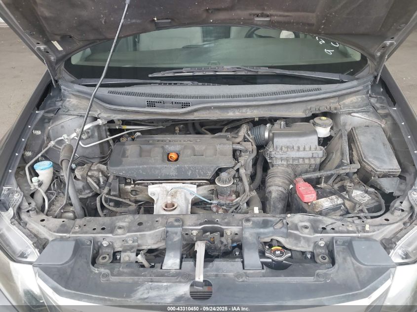 2012 Honda Civic Ex VIN: 19XFB2F85CE374788 Lot: 43310450