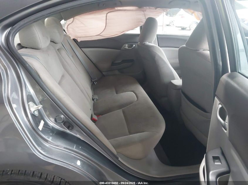 2012 Honda Civic Ex VIN: 19XFB2F85CE374788 Lot: 43310450