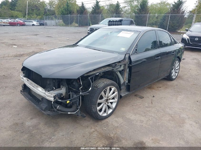 2014 AUDI A4 2.0T PREMIUM - WAUBFAFL8EN001077
