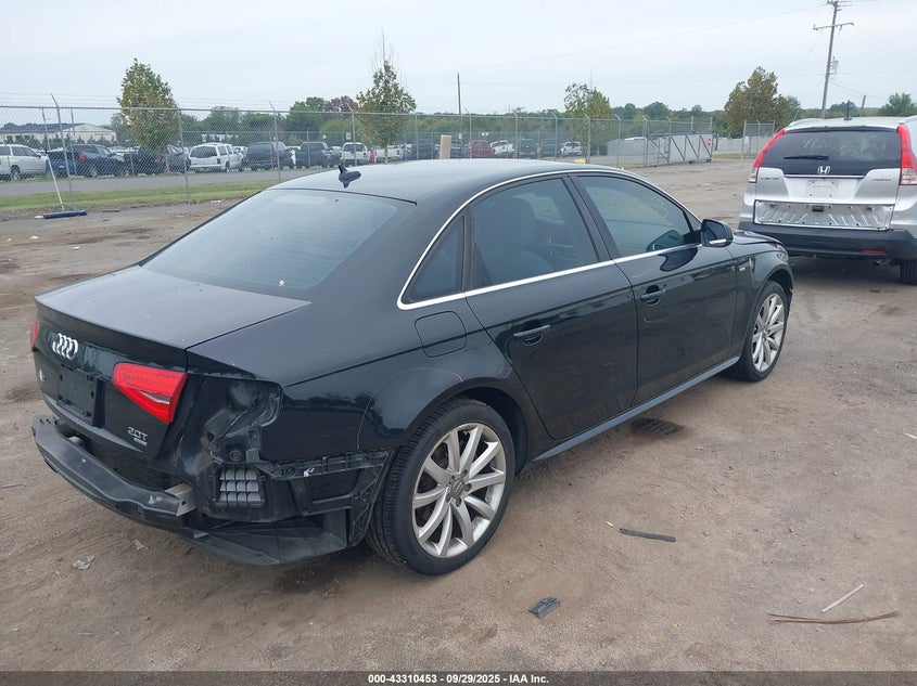 2014 AUDI A4 2.0T PREMIUM - WAUBFAFL8EN001077