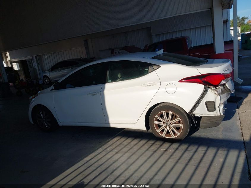 2014 Hyundai Elantra Se VIN: 5NPDH4AE2EH511120 Lot: 43310454