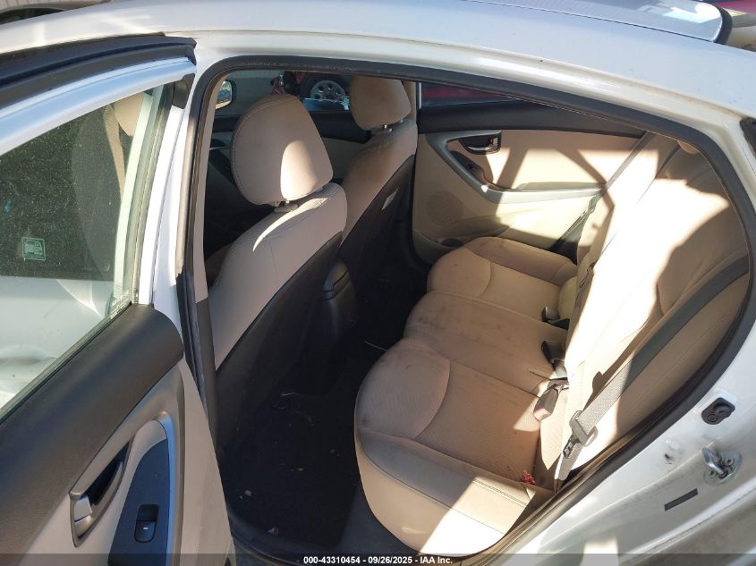 2014 Hyundai Elantra Se VIN: 5NPDH4AE2EH511120 Lot: 43310454