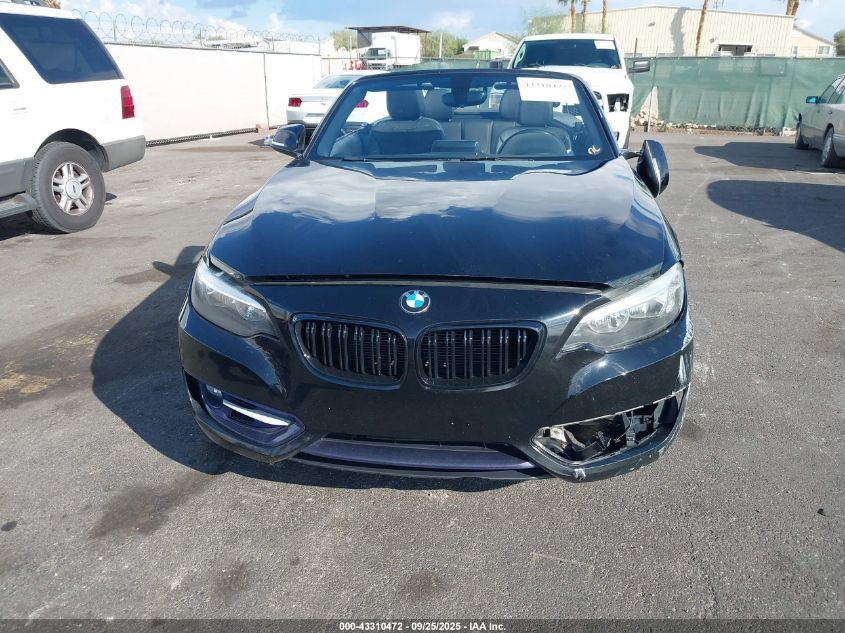 2016 BMW 228I VIN: WBA1K9C52GV321932 Lot: 43310472