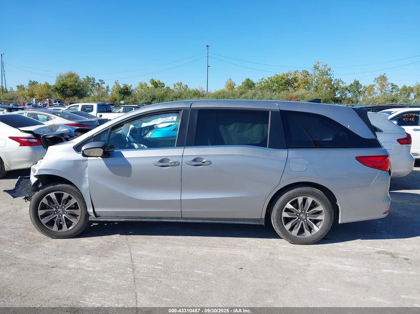VIN 5FNRL6H62PB040957 2023 HONDA ODYSSEY EX-L