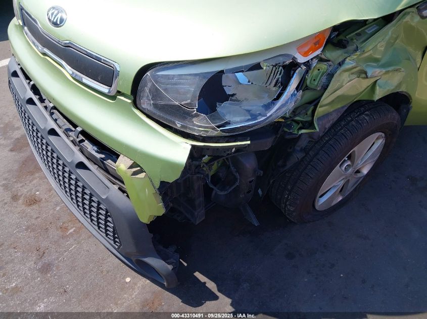 2015 Kia Soul VIN: KNDJN2A2XF7776055 Lot: 43310491