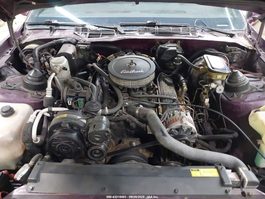 1992 Chevrolet Camaro Rs VIN: 1G1FP23E9NL132231 Lot: 43310493