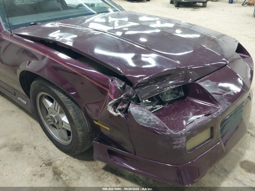 1992 Chevrolet Camaro Rs VIN: 1G1FP23E9NL132231 Lot: 43310493